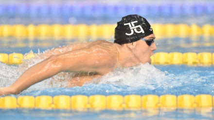 Guy powers to 200m Butterfly gold on day three