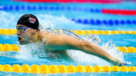 James Guy cruises into 200m Fly final at Winter Champs