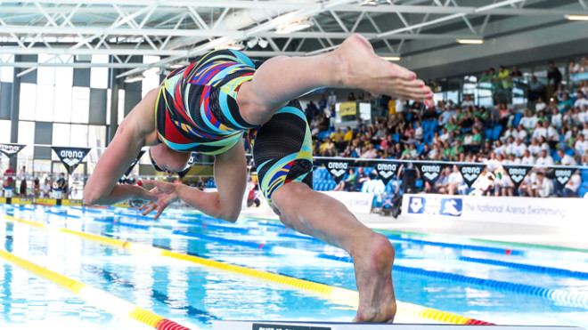 About pool swimming competitions in England