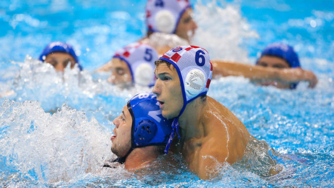 Water polo fouls and physicality