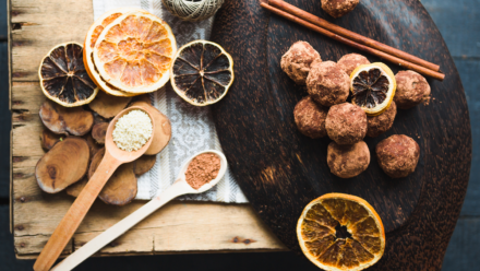 Recipe: Citrus and fig energy balls