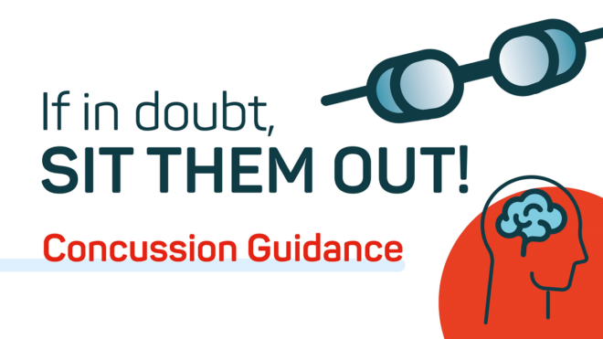 Concussion guidance - If in doubt, sit them out!