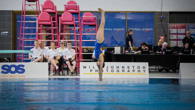 'Potential stars of the future' in action as Diving Talent Games return