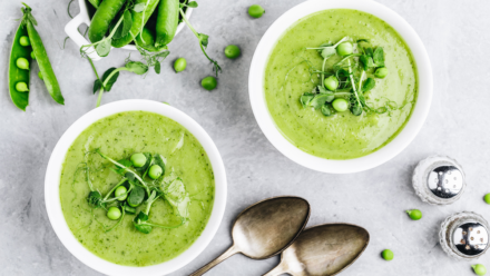 Recipe: Soya bean and pea soup